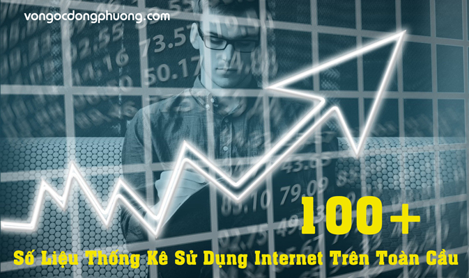 100+ số liệu thống kê sử dụng Internet trên toàn cầu