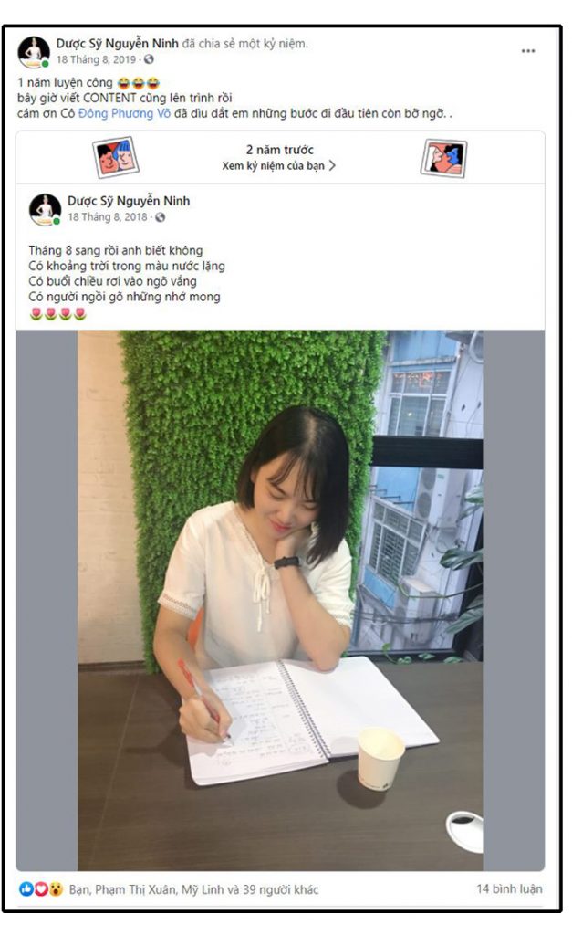 Cảm nhận học viên khóa học Content Marketing